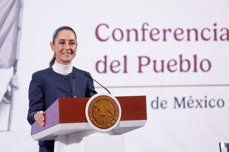 PRESIDENTA CLAUDIA SHEINBAUM: ARANCELES SE PAUSAN UN MES; SE ESTABLECERÁN MESAS DE TRABAJO CON EL GOBIERNO DE EUA