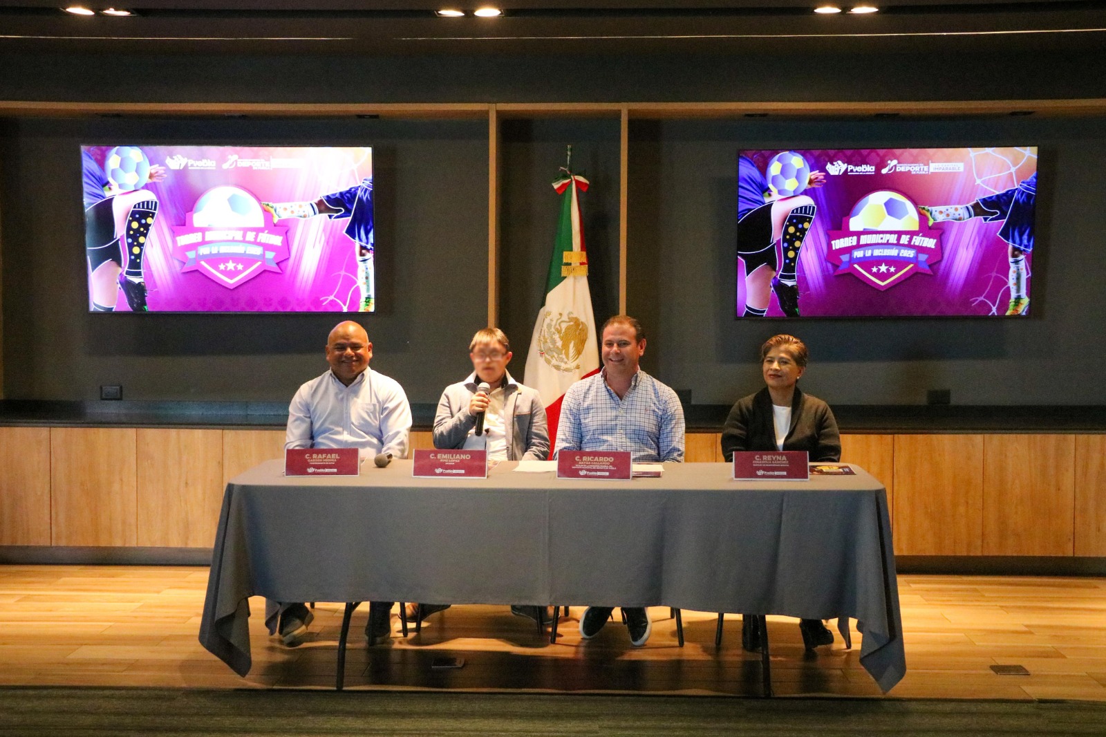 Anuncia el IMDP el Torneo Municipal de Fútbol por la Inclusión 2025 en Puebla