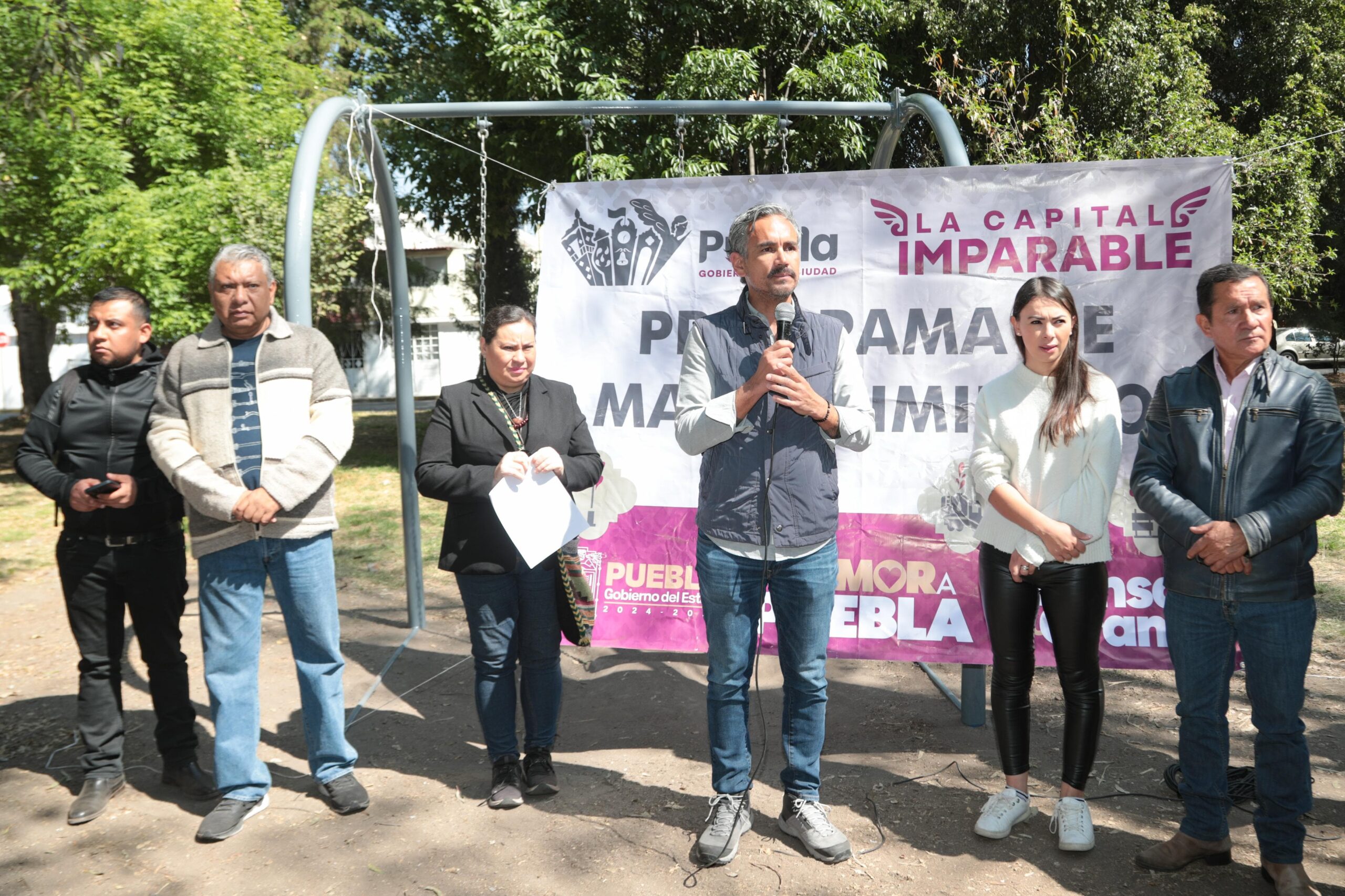 Mantiene Gobierno de la Ciudad compromiso para dar mantenimiento a las áreas verdes