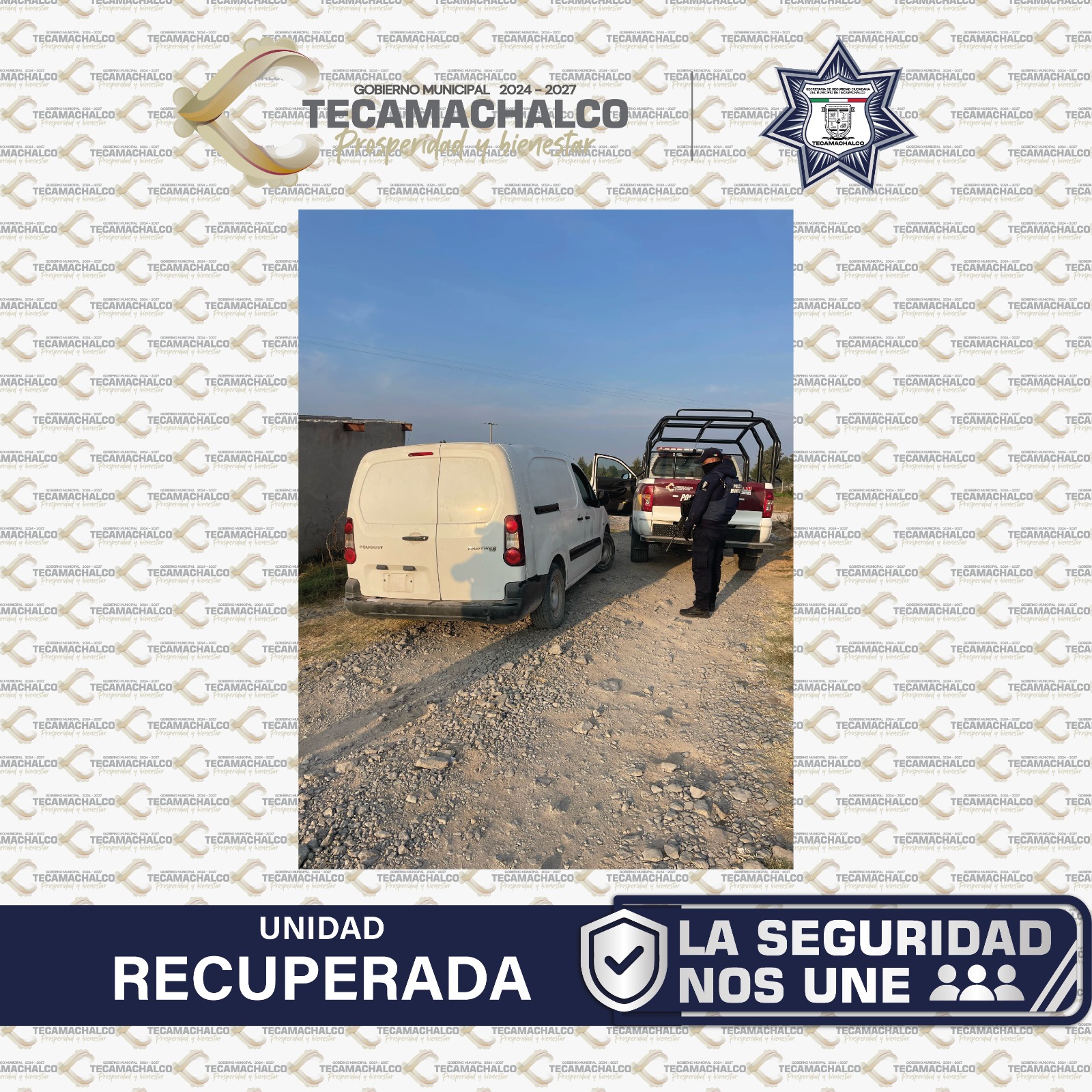 Policía Municipal y Marina continúan dando resultados en la recuperación de vehículos