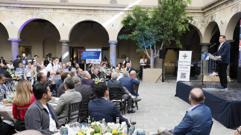Garantizar seguridad a empresarios y desburocratizar procesos: Alejandro Armenta