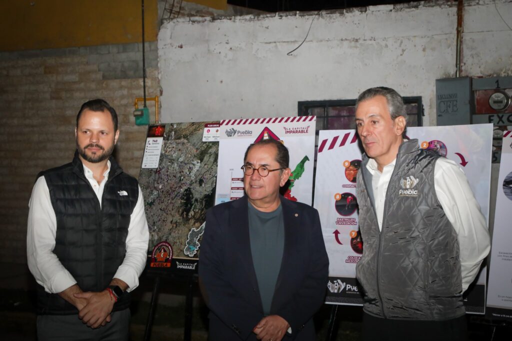 Supervisa Pepe Chedraui Campaña Capitalina Nocturna Bacheando Puebla