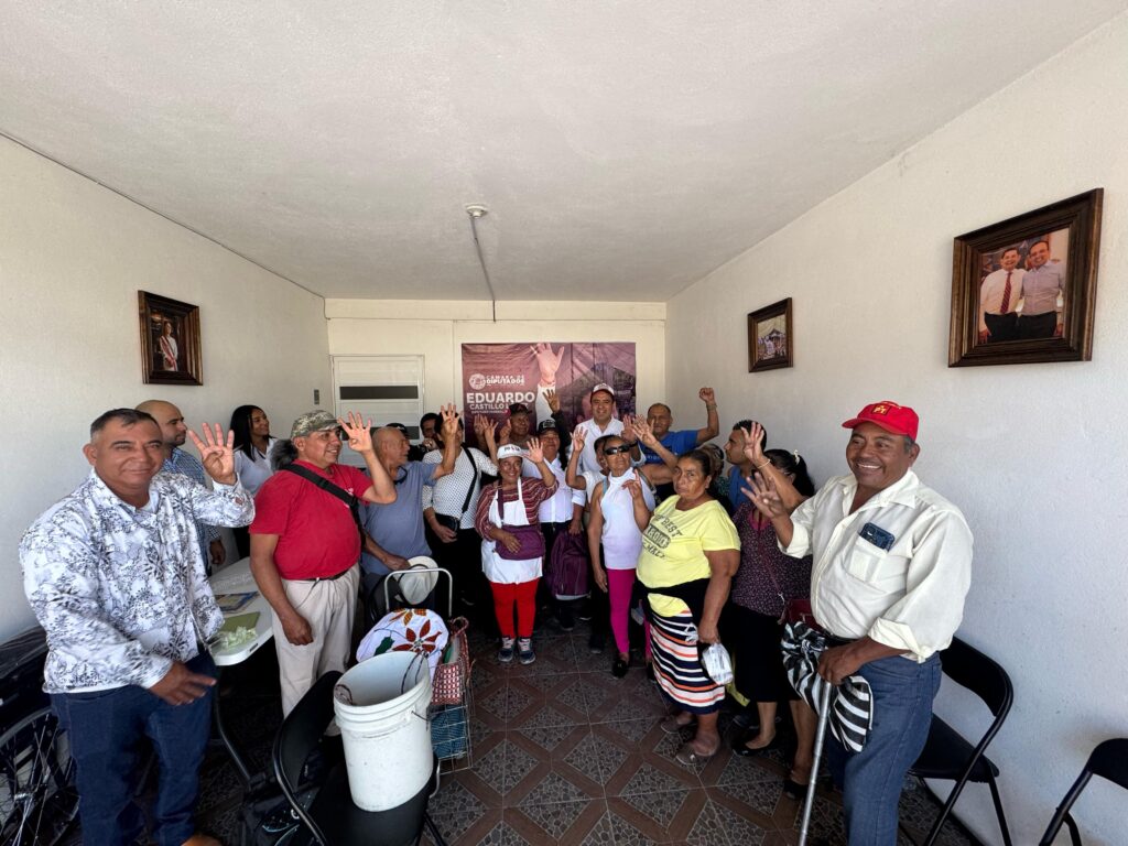 LALO CASTILLO CUMPLE COMPROMISOS