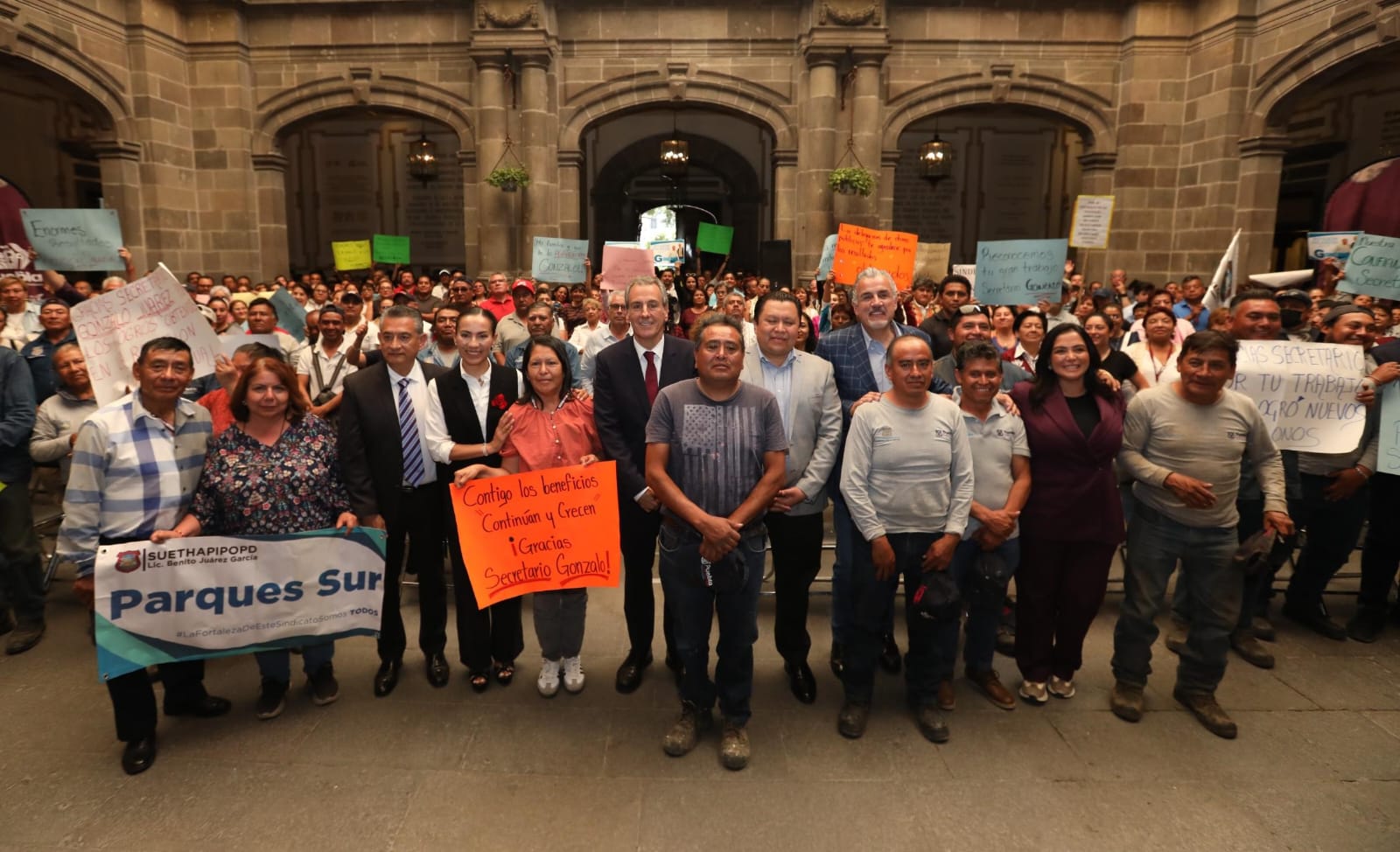 Firman Convenio de Revisión Salarial 2025 Gobierno de la Ciudad y Sindicato del Ayuntamiento