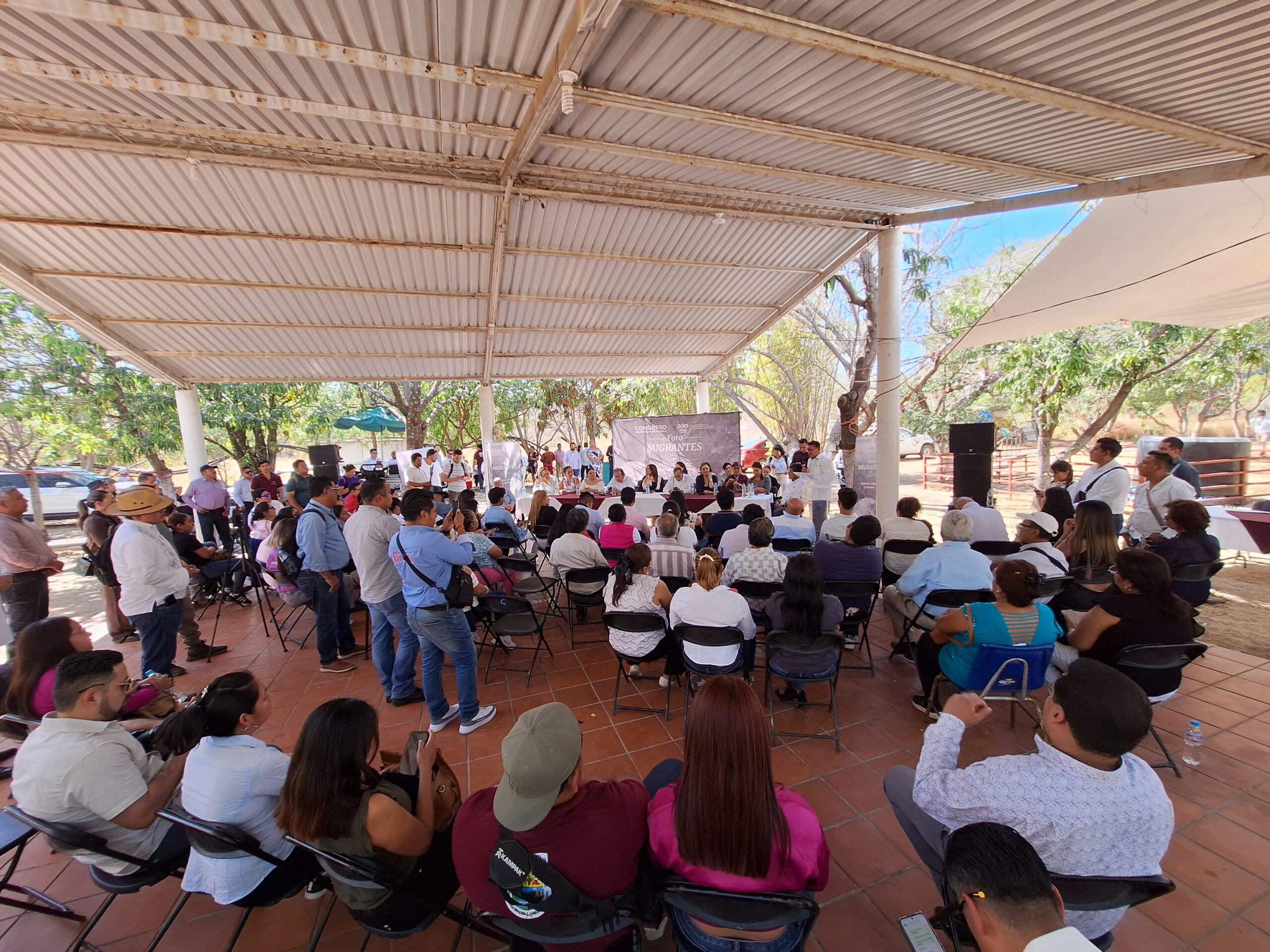 Realiza Congreso del Estado Foro Migrante en Acatlán de Osorio