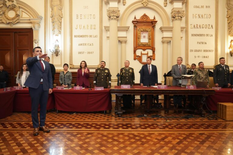 Rinde protesta Félix Pallares como titular de la SSC