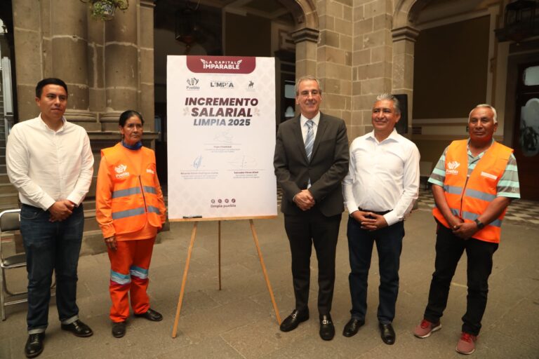 Gobierno de la Ciudad firma convenio de la Revisión Salarial 2025 para trabajadores del organismo de limpia