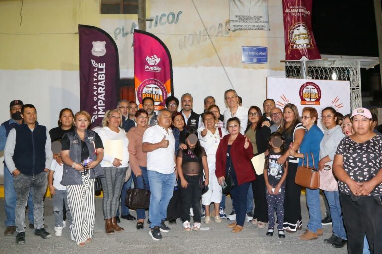 Gobierno de la Ciudad transforma el alumbrado público en la Colonia San Antonio Abad