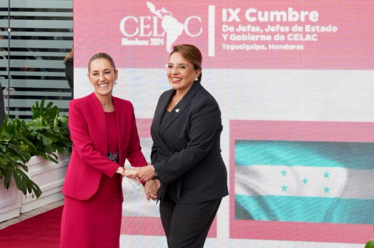 INVITA PRESIDENTA DE MÉXICO CLAUDIA SHEINBAUM A REALIZAR “CUMBRE POR EL BIENESTAR ECONÓMICO DE AMÉRICA LATINA Y EL CARIBE” EN IX CUMBRE DE LA CELAC EN TEGUCIGALPA, HONDURAS