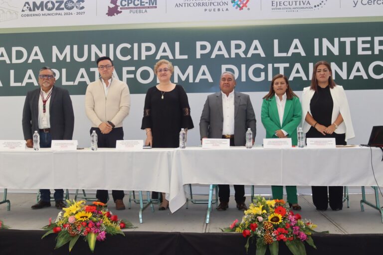 Amozoc, sede de la Jornada Municipal para la Interconexión a la Plataforma Digital Nacional