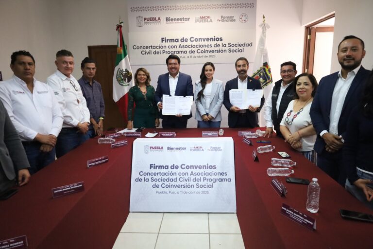 Asociaciones Civiles reciben apoyos del Programa de Coinversión
