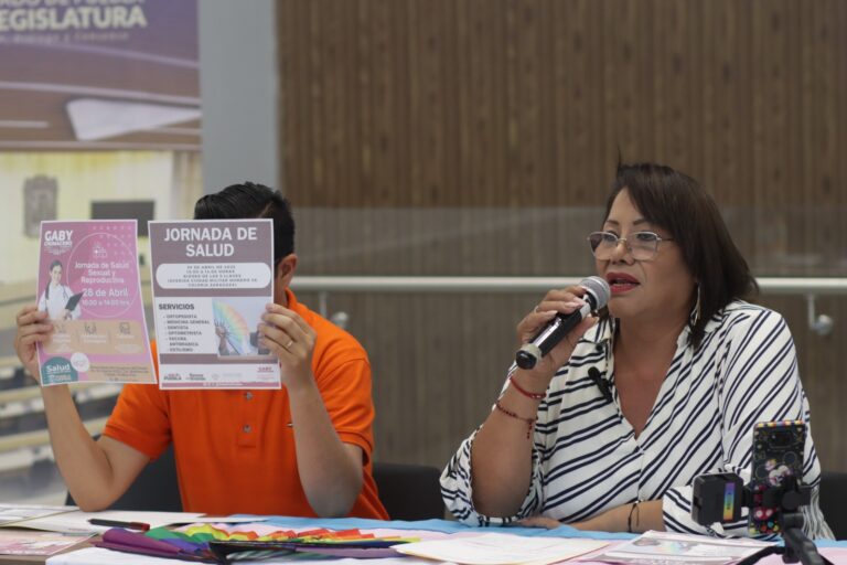 Anuncian en Congreso del Estado Jornada de Salud Sexual y Reproductiva 