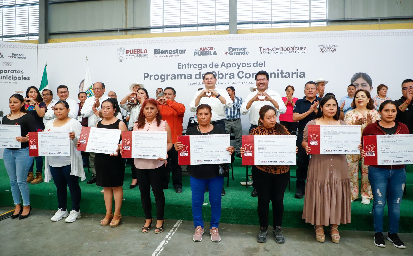 Con obra comunitaria Gobierno de Puebla detona desarrollo en Tepexi de Rodríguez