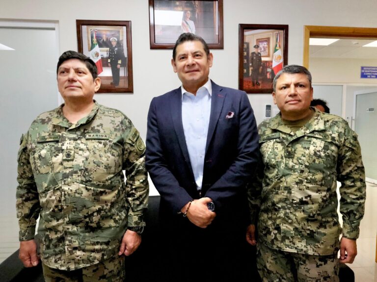 Gobierno refuerza seguridad en Puebla con mando naval