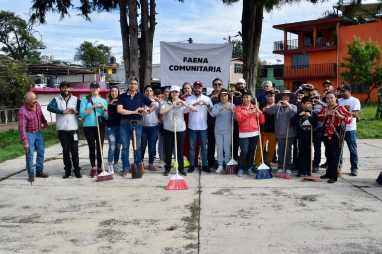 Faena comunitaria Zacatlán