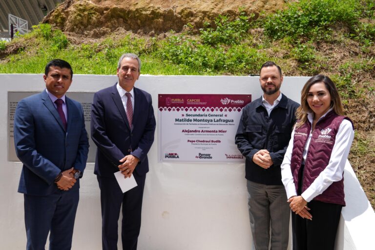 infraestructura educativa en Puebla