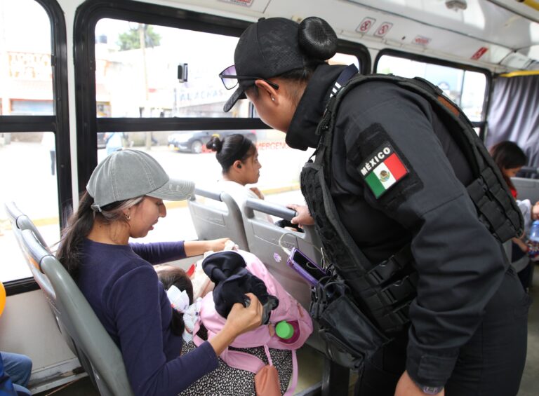 operativo de seguridad en carreteras Puebla