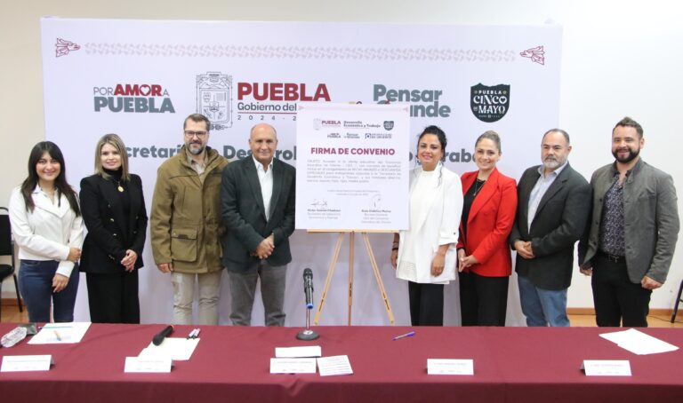 convenios educativos para desarrollo económico Puebla