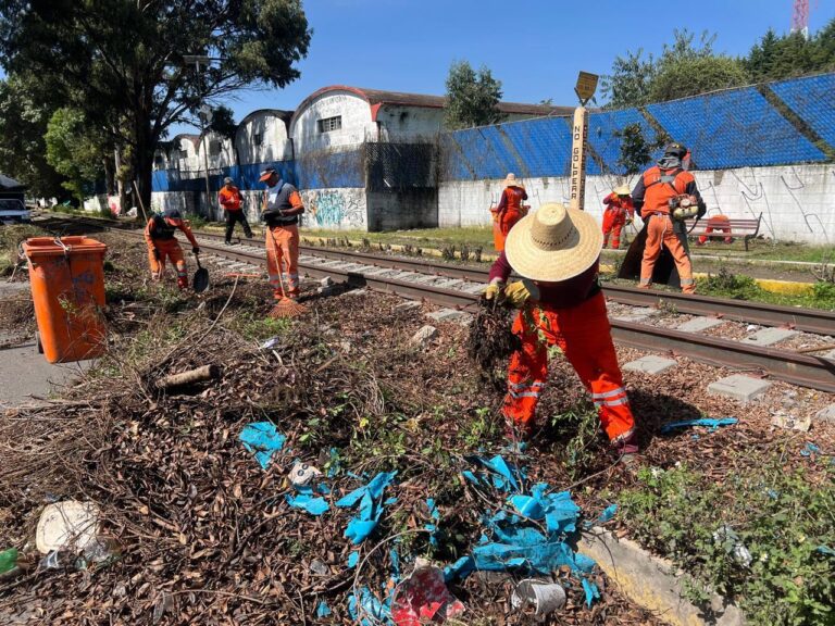 jornada integral de limpieza en colonia Héroes de Nacozari