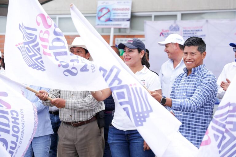 desazolve de zanjas San Andrés Cholula