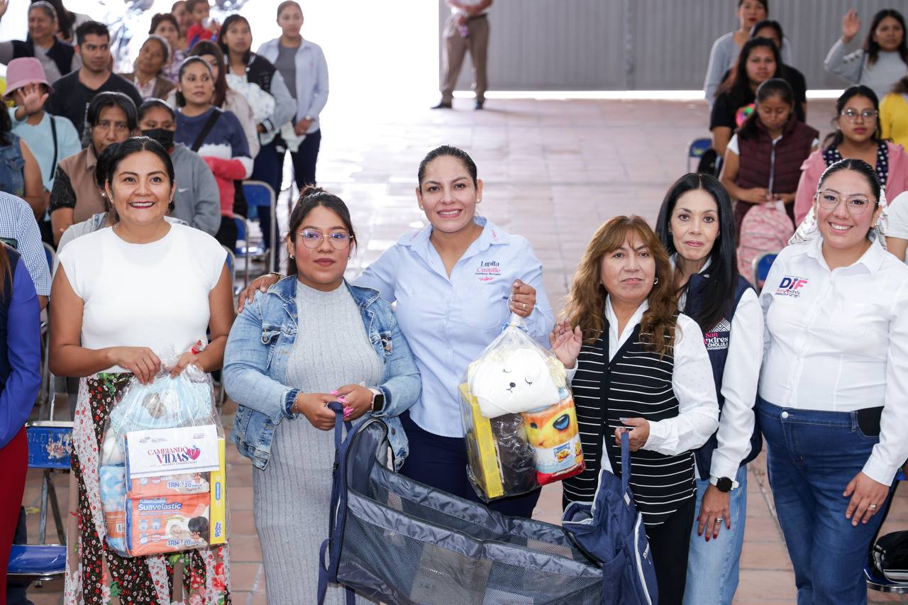 apoyos a mujeres embarazadas San Andrés Cholula