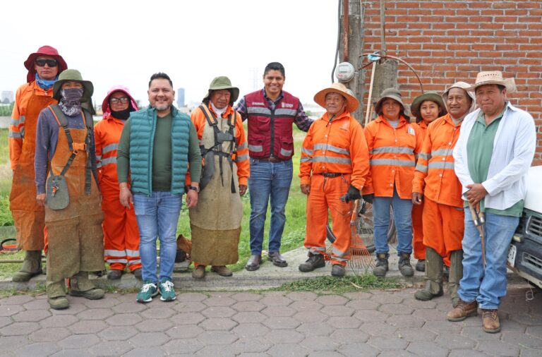 faena comunitaria Cuautlancingo