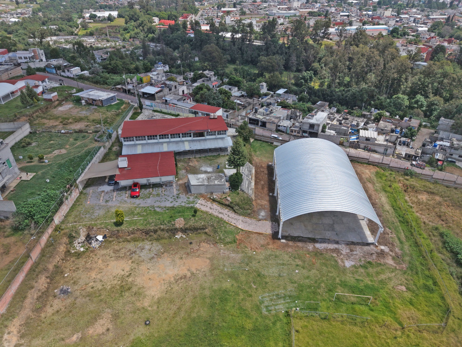 arco techo San Lorenzo Almecatla