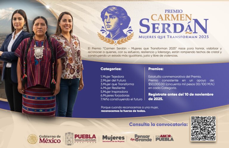 Premios Carmen Serdán 2025