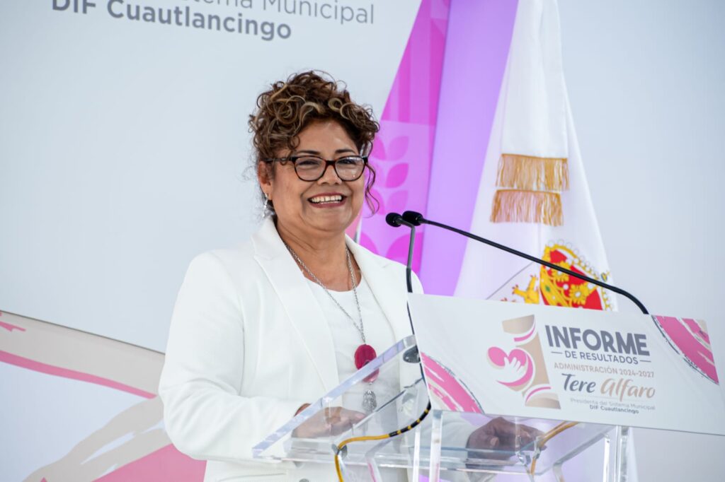 Primer Informe Tere Alfaro DIF Cuautlancingo