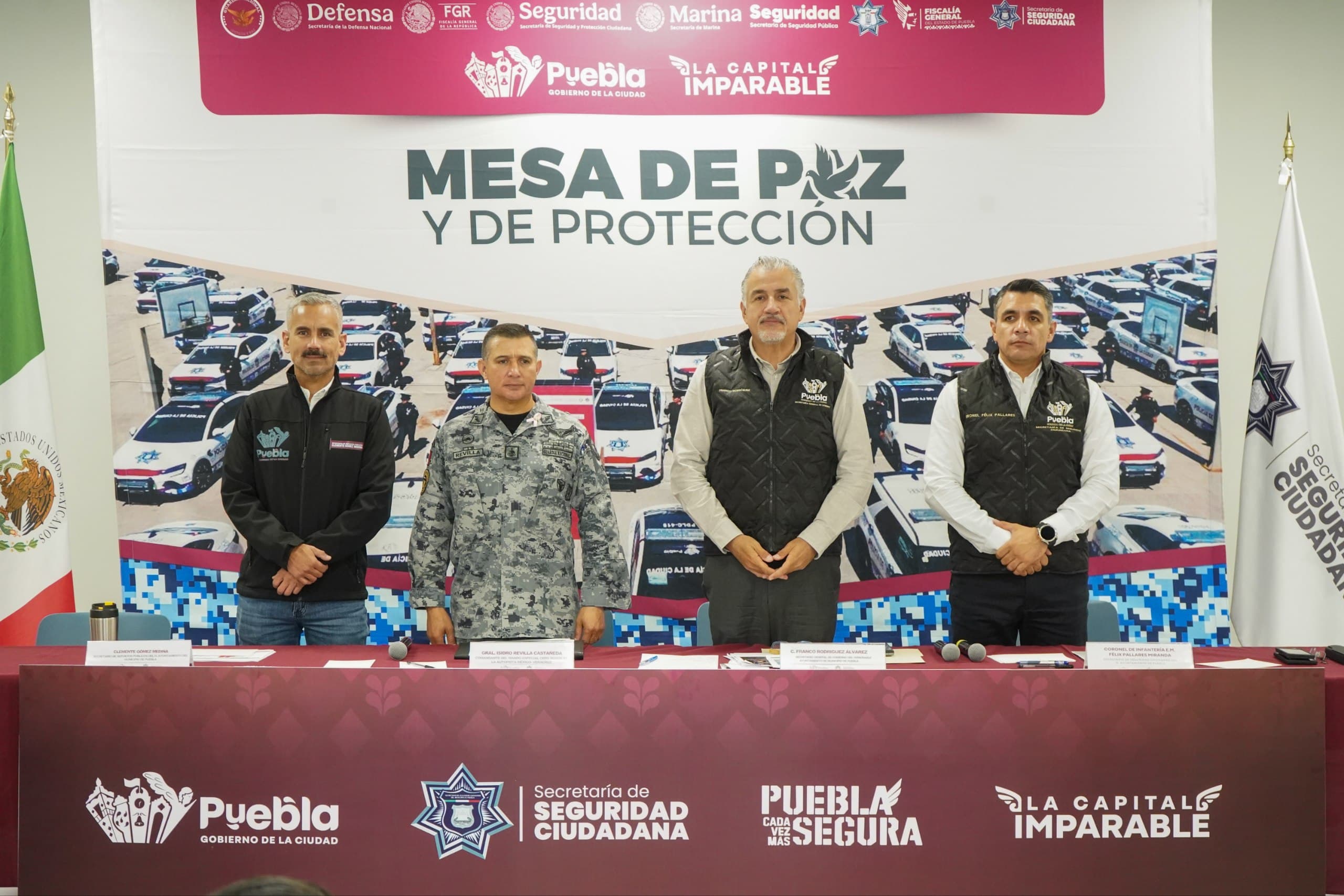 Resultados de seguridad SSC Puebla