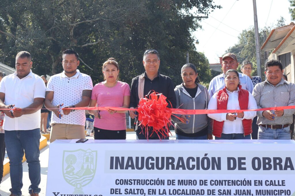 Muro Contención Xiutetelco San Juan