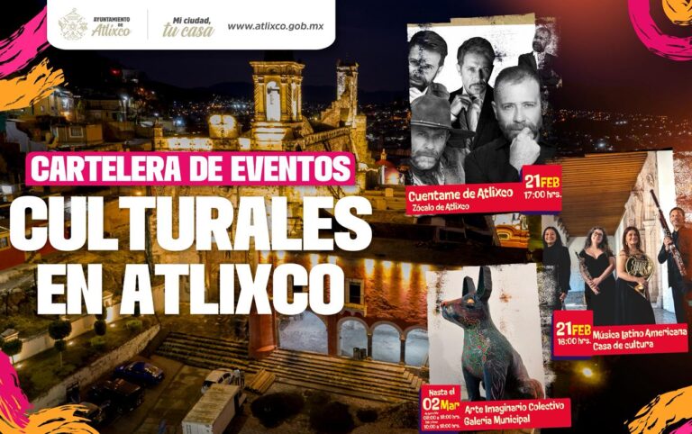 ARIADNA AYALA IMPULSA UN FIN DE SEMANA CULTURAL EN ATLIXCO