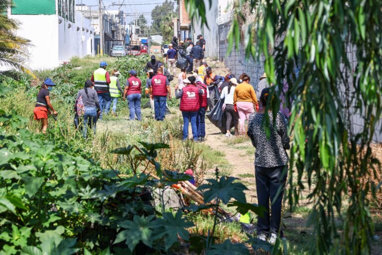 SOSAPACH realiza jornada de limpieza y recuperación del Río Atoyac-Manantiales