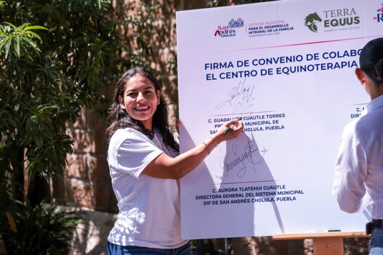 Lupita Cuautle amplía servicios de rehabilitación con programa de equinoterapia