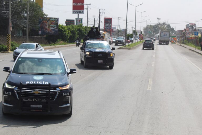 Refuerza San Andrés Cholula la seguridad con motivo del periodo vacacional