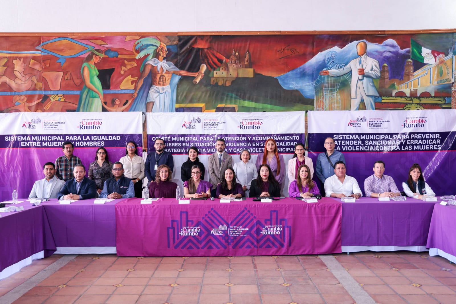 San Andrés Cholula fortalece acciones para garantizar la igualdad sustantiva y una vida libre de violencia para las mujeres