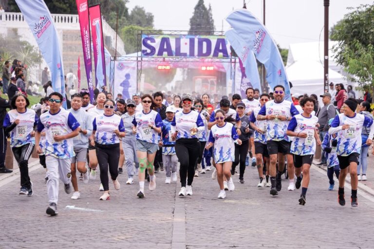 Reúne Ayuntamiento de San Andrés Cholula a más de 2 mil participantes en la carrera "Corre por las Juventudes"