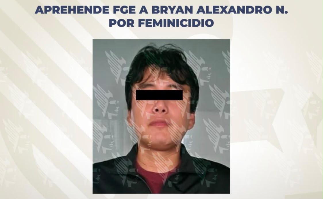 Vinculan a proceso a Bryan Alexandro N. por feminicidio de María Fernanda
