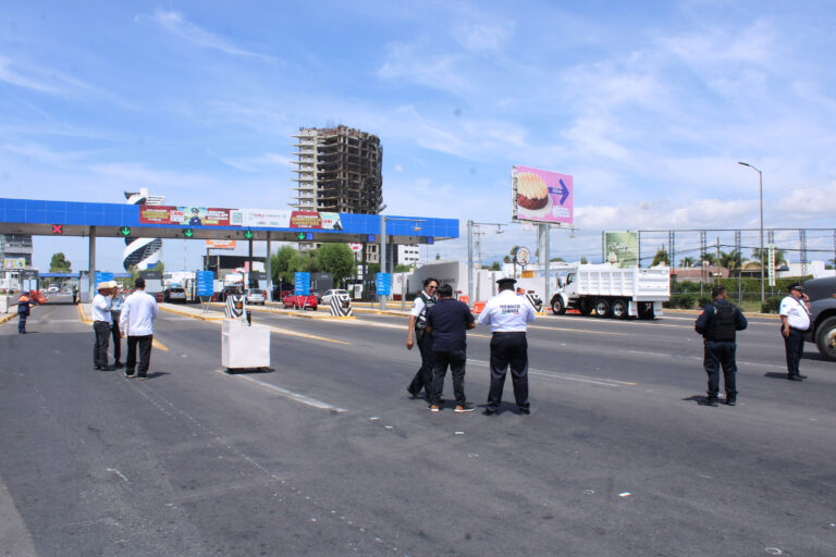 bloqueo AMOTAC Puebla