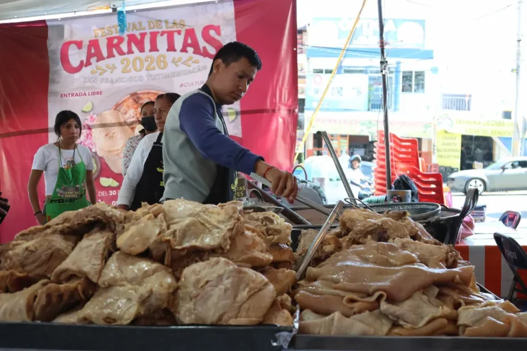 ¿Sin plan para este fin? Hoy comienza la Feria de Carnitas en Totimehuacan