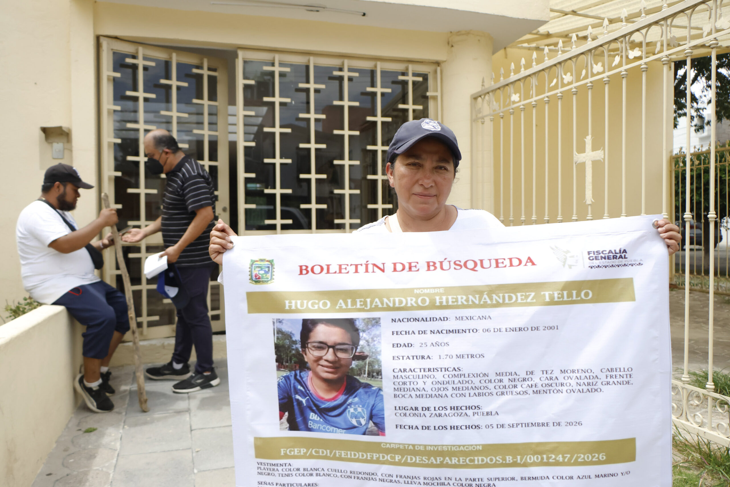Suman 23 acciones en la búsqueda de Hugo Alejandro, alumno de la BUAP desaparecido