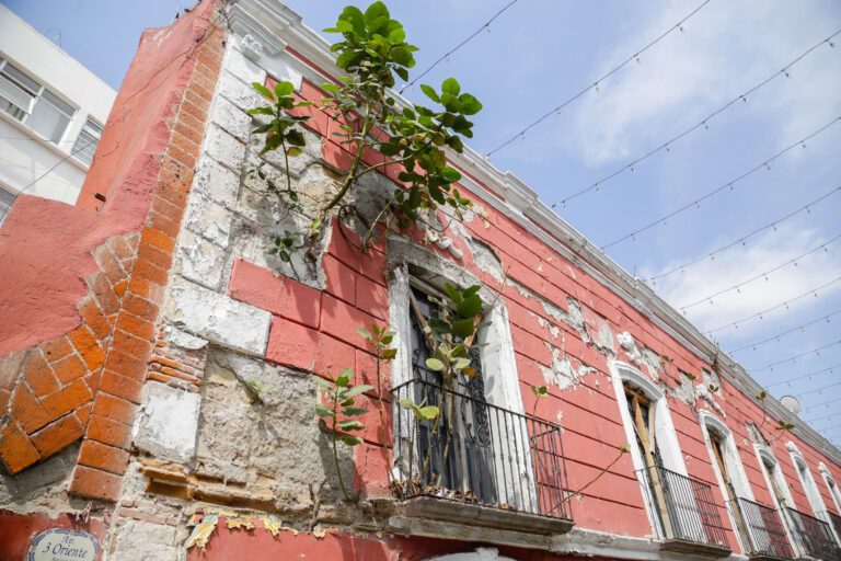 casonas deterioradas Centro Histórico Puebla