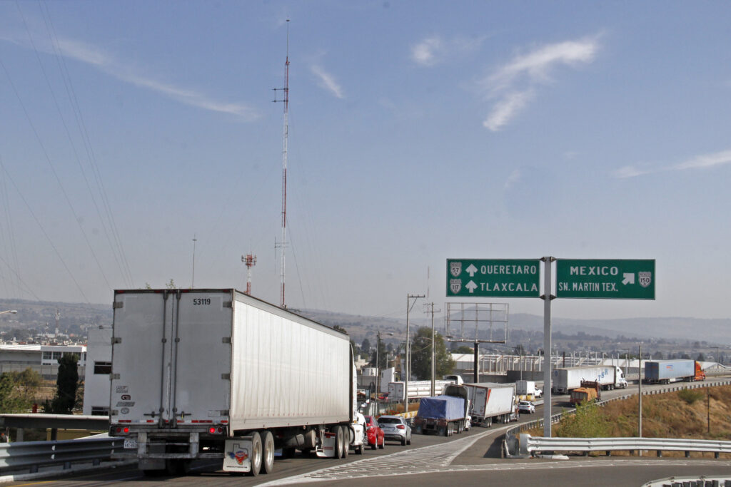 Seguridad autopista México–Puebla