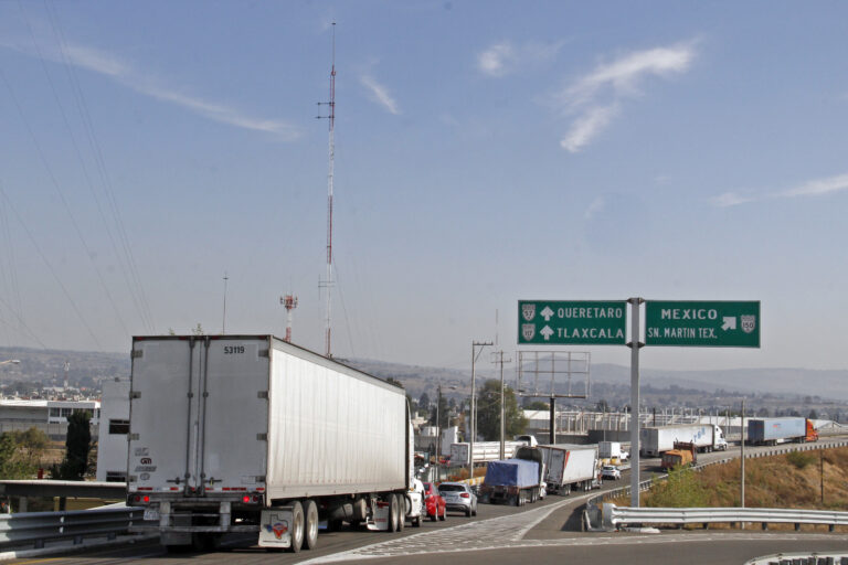 Seguridad autopista México–Puebla