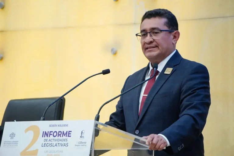 Pável Gaspar resalta la labor legislativa en su segundo informe