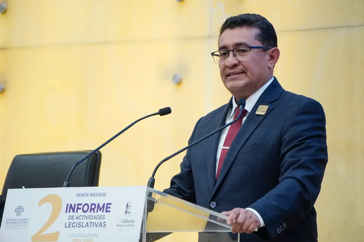 Pável Gaspar resalta la labor legislativa en su segundo informe