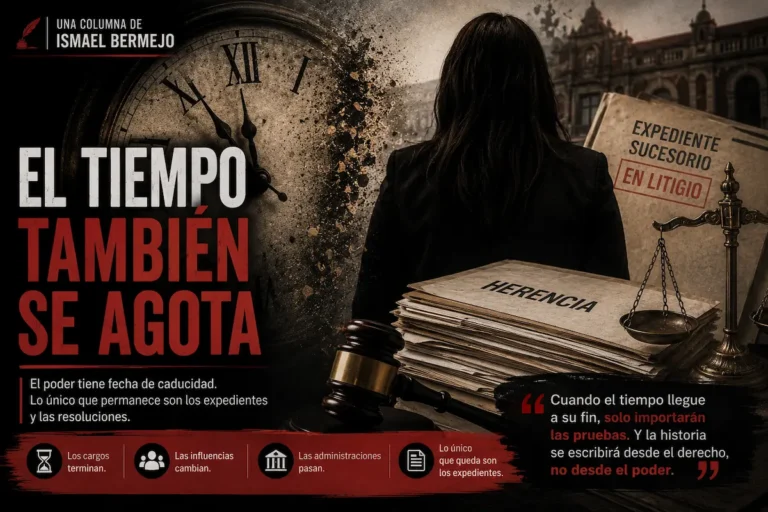 El tiempo también se agota