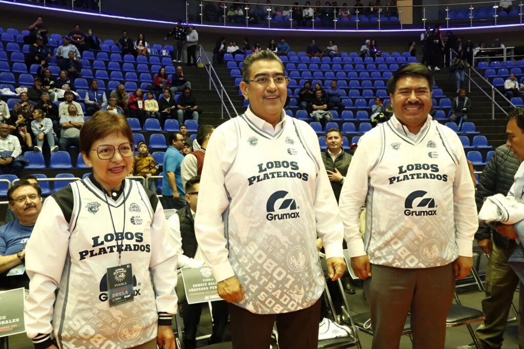 Asiste Sergio Salomón al arranque de la temporada de la Liga Nacional de Baloncesto Profesional Varonil 2024(8)