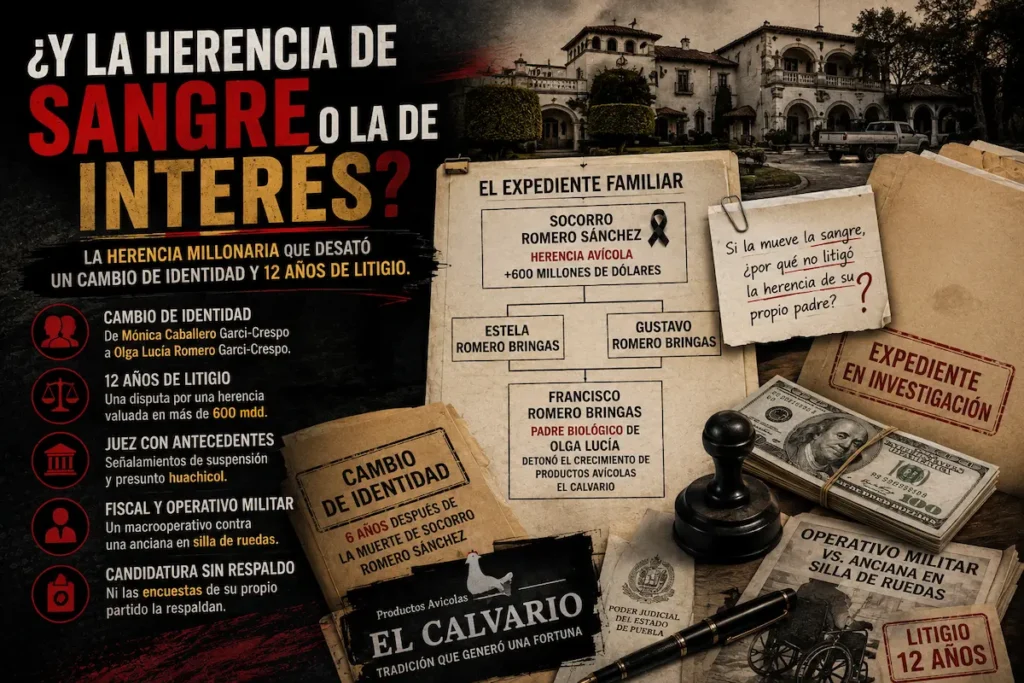 ¿Y la herencia de sangre o la de interes?