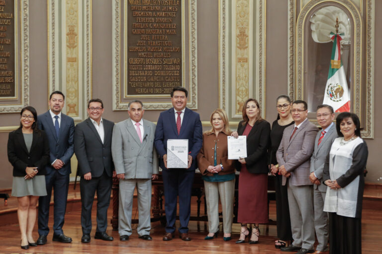 Recibe Congreso del Estado Paquete Económico 2025